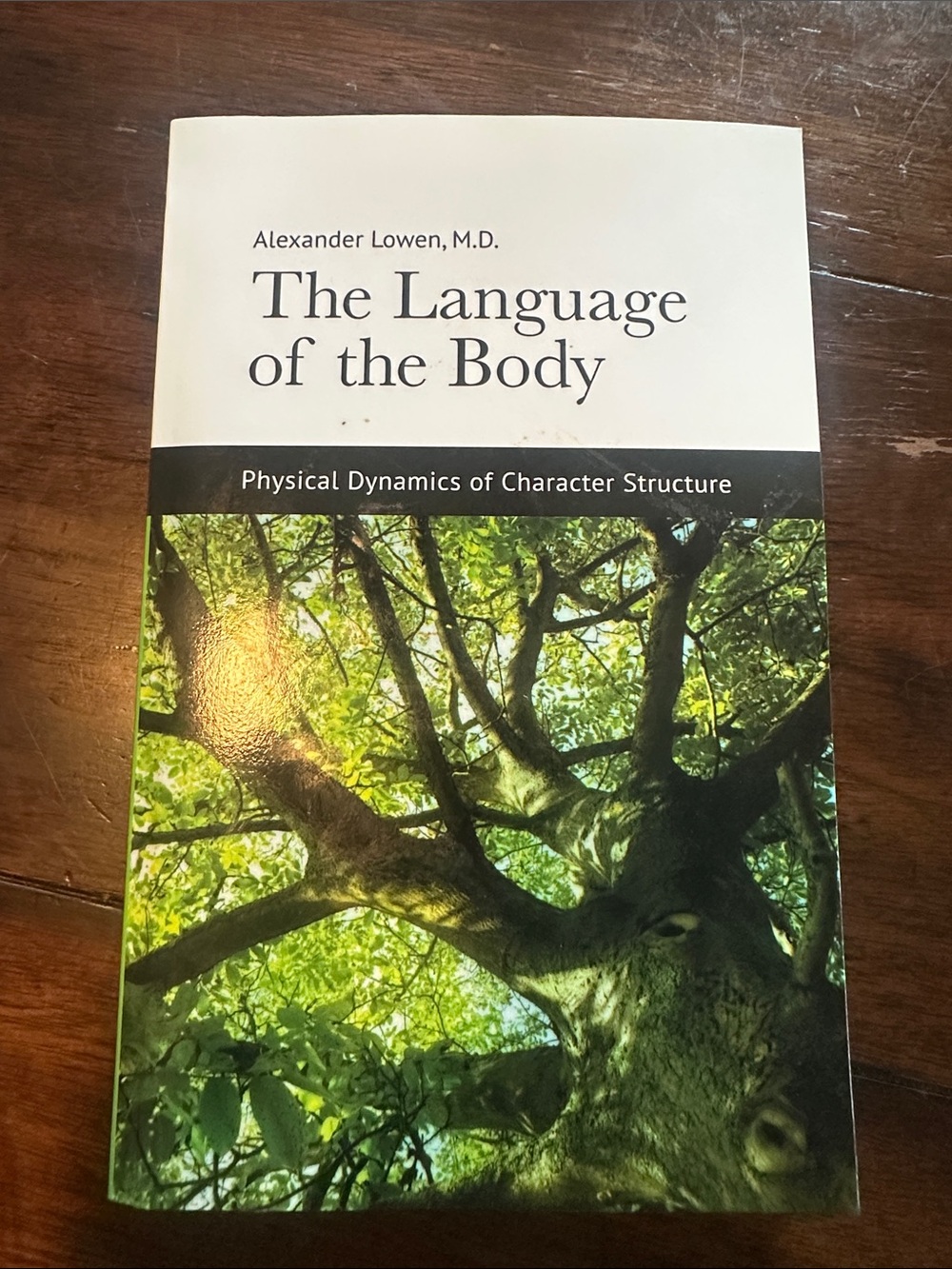 The Language of the Body - Green Tree Cover Notebook